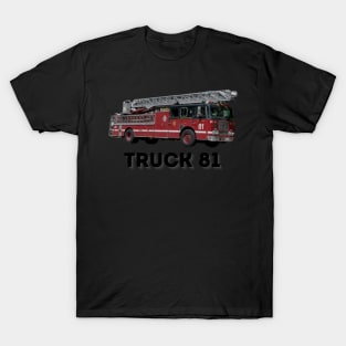 Chicago Fire Truck 81 T-Shirt